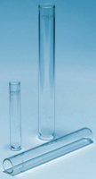 Pyrex&#174; glass test tubes without rim, medium wall O.D. × L 18&#160;mm × 150&#160;mm, wall thickness 1.2&#160;mm