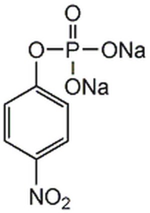 p -硝基苯基磷酸盐，二钠盐，六水合物-CAS 4264-83-9-Calbiochem p-Nitrophenyl Phosphate, Disodium Salt, Hexahydrate, CAS 4264-83-9, is an excellent substrate for alkaline phosphatase-based ELISA assays. Produces yellow soluble end product (405-410 nM).