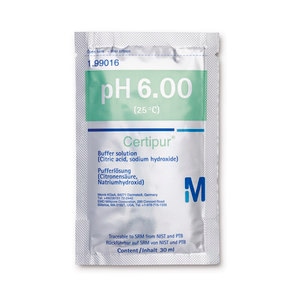 Buffer Solution (citric acid/sodium hydroxide), traceable to SRM from NIST and PTB pH 6.00 (25&#176;C) Certipur&#174;