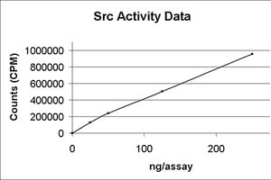 Src Protein, active, 10 &#181;g Active, N-Terminal His6-tagged, recombinant, full-length, human Src. For use in Kinase Assays.