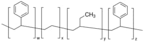 聚苯乙烯- 嵌段 - 聚乙烯（乙烯- ran - 丁烯）- 嵌段 - 聚苯乙烯 powder, average Mw ~118,000 by GPC, contains &gt;0.03% antioxidant as inhibitor