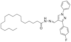 N'-((3-(4-FLUOROPHENYL)-1-PHENYL-1H-PYRAZOL-4-YL)METHYLENE)OCTADECANOHYDRAZIDE AldrichCPR