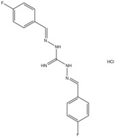 (2E)-2-(4-fluorobenzylidene)-N'-[(E)-(4-fluorophenyl)methylidene]hydrazinecarboximidohydrazide hydrochloride AldrichCPR