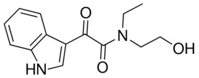 N-ethyl-N-(2-hydroxyethyl)-2-(1H-indol-3-yl)-2-oxoacetamide AldrichCPR