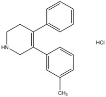 5-(3-methylphenyl)-4-phenyl-1,2,3,6-tetrahydropyridine hydrochloride AldrichCPR