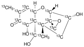 Deoxynivalenol-13C15 solution ~25&#160;&#956;g/mL in acetonitrile, analytical standard