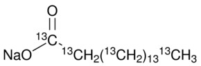 棕榈酸钠-13C16 99 atom % 13C, 98% (CP)