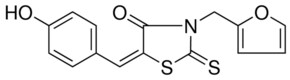 3-FURAN-2-YLMETHYL-5-(4-HYDROXY-BENZYLIDENE)-2-THIOXO-THIAZOLIDIN-4-ONE AldrichCPR