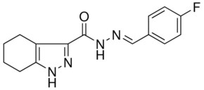 4,5,6,7-4H-1H-INDAZOLE-3-CARBOXYLIC ACID (4-FLUORO-BENZYLIDENE)-HYDRAZIDE AldrichCPR