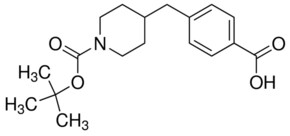 4-{[1-(tert-Butoxycarbonyl)-4-piperidinyl]methyl}benzoic acid AldrichCPR
