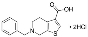 6-Benzyl-4,5,6,7-tetrahydrothieno[2,3-c]pyridine-3-carboxylic acid dihydrochloride AldrichCPR