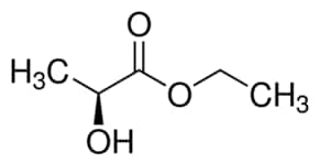 (&#8722;)-Ethyl L-lactate purum, &#8805;98.0% (sum of enantiomers, GC)