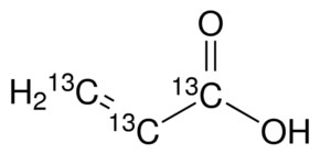 丙烯酸-13C3 &#8805;99 atom % 13C, &#8805;99% (CP), contains hydroquinone as stabilizer