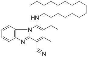 2-ET-1-HEXADECYLAMINO-3-METHYL-BENZO(4,5)IMIDAZO(1,2-A)PYRIDINE-4-CARBONITRILE AldrichCPR