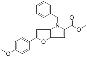 METHYL 4-BENZYL-2-(4-METHOXYPHENYL)-4H-FURO(3,2-B)PYRROLE-5-CARBOXYLATE AldrichCPR