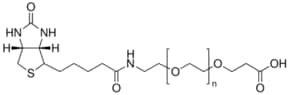 O-[2-(生物素基-氨基)乙基]-O′-(2-羧乙基)聚乙二醇 3000 Mp 3,000