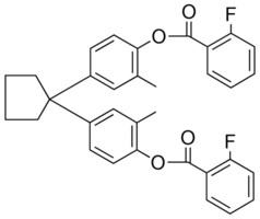 4-(1-{4-[(2-FLUOROBENZOYL)OXY]-3-METHYLPHENYL}CYCLOPENTYL)-2-METHYLPHENYL 2-FLUOROBENZOATE AldrichCPR