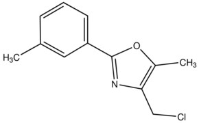 4-(Chloromethyl)-5-methyl-2-(3-methylphenyl)-1,3-oxazole AldrichCPR