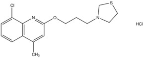 8-chloro-4-methyl-2-[3-(1,3-thiazolidin-3-yl)propoxy]quinoline hydrochloride AldrichCPR
