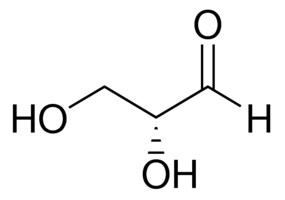 D-(+)-Glyceraldehyde &#8805;98.0% (HPLC), viscous