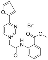 4-(2-FURYL)-1-(2-(2-(METHOXYCARBONYL)ANILINO)-2-OXOETHYL)PYRIMIDIN-1-IUM BROMIDE AldrichCPR