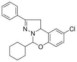 8-CL-4-CYCLOHEXYL-2-PH-1,9B-DIHYDRO-5-OXA-3,3A-DIAZA-CYCLOPENTA(A)NAPHTHALENE AldrichCPR