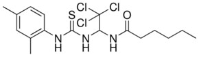 HEXANOIC ACID (2,2,2-TRICHLORO-1-(3-(2,4-DIMETHYL-PH)-THIOUREIDO)-ETHYL)-AMIDE AldrichCPR