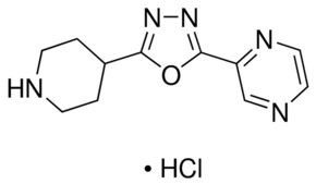 2-[5-(4-Piperidinyl)-1,3,4-oxadiazol-2-yl]pyrazine hydrochloride AldrichCPR