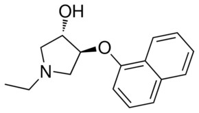 (3S,4S)-1-ethyl-4-(1-naphthyloxy)-3-pyrrolidinol AldrichCPR