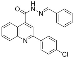 2-(4-CHLORO-PHENYL)-QUINOLINE-4-CARBOXYLIC ACID BENZYLIDENE-HYDRAZIDE AldrichCPR