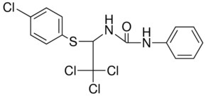 1-PHENYL-3-(2,2,2-TRICHLORO-1-(4-CHLORO-PHENYLSULFANYL)-ETHYL)-UREA AldrichCPR