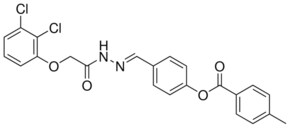 4-(2-((2,3-DICHLOROPHENOXY)ACETYL)CARBOHYDRAZONOYL)PHENYL 4-METHYLBENZOATE AldrichCPR