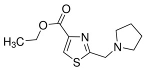 Ethyl 2-(1-pyrrolidinylmethyl)-1,3-thiazole-4-carboxylate AldrichCPR