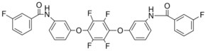 3-FLUORO-N-[3-(2,3,5,6-TETRAFLUORO-4-{3-[(3-FLUOROBENZOYL)AMINO]PHENOXY}PHENOXY)PHENYL]BENZAMIDE AldrichCPR