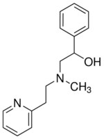 2-(Methyl(2-(pyridin-2-yl)ethyl)amino)-1-phenylethan-1-ol AldrichCPR
