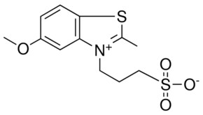 3-(5-METHOXY-2-METHYL-1,3-BENZOTHIAZOL-3-IUM-3-YL)-1-PROPANESULFONATE AldrichCPR