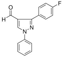 3-(4-FLUOROPHENYL)-1-PHENYL-1H-PYRAZOLE-4-CARBALDEHYDE AldrichCPR