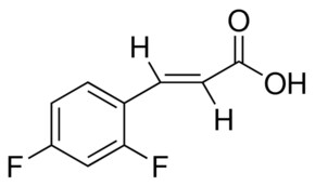 反式-2,4-二氟肉桂酸 98%