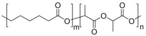 聚(L-丙交酯-co-己内酯) lactide:caprolactone 90:10, viscosity 1.7&#160;dL/g&#160;