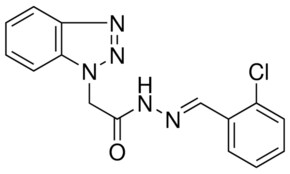 2-BENZOTRIAZOL-1-YL-ACETIC ACID (2-CHLORO-BENZYLIDENE)-HYDRAZIDE AldrichCPR