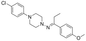 (4-(4-CHLORO-PHENYL)-PIPERAZIN-1-YL)-(1-(4-METHOXY-PHENYL)-PROPYLIDENE)-AMINE AldrichCPR