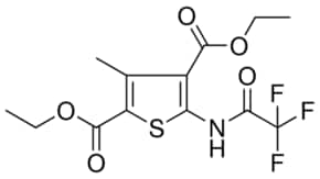 DIETHYL 3-METHYL-5-((TRIFLUOROACETYL)AMINO)-2,4-THIOPHENEDICARBOXYLATE AldrichCPR