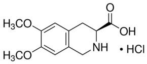 (S)-(&#8722;)-6,7-Dimethoxy-1,2,3,4-tetrahydroisoquinoline-3-carboxylic acid hydrochloride 97%