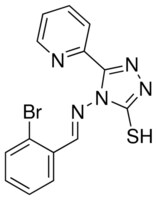 4-((2-BROMOBENZYLIDENE)AMINO)-5-(2-PYRIDINYL)-4H-1,2,4-TRIAZOL-3-YL HYDROSULFIDE AldrichCPR