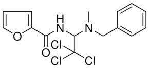 FURAN-2-CARBOXYLIC ACID (1-(BENZYL-METHYL-AMINO)-2,2,2-TRICHLORO-ETHYL)-AMIDE AldrichCPR