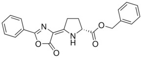 BENZYL (2R,5E)-5-(5-OXO-2-PHENYL-1,3-OXAZOL-4(5H)-YLIDENE)-2-PYRROLIDINECARBOXYLATE AldrichCPR