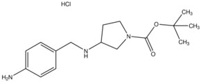 3-(4-Aminobenzylamino)pyrrolidine-1-carboxylic acid tert-butyl ester hydrochloride