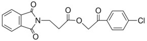 3-(1,3-DIOXO-1,3-2H-ISOINDOL-2-YL)-PROPIONIC ACID 2-(4-CL-PH)-2-OXO-ETHYL ESTER AldrichCPR