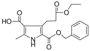 3-(2-ETHOXYCARBONYL-ET)-5-METHYL-1H-PYRROLE-2,4-DICARBOXYLIC ACID 2-BENZYL ESTER AldrichCPR