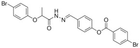 4-(2-(2-(4-BROMOPHENOXY)PROPANOYL)CARBOHYDRAZONOYL)PHENYL 4-BROMOBENZOATE AldrichCPR